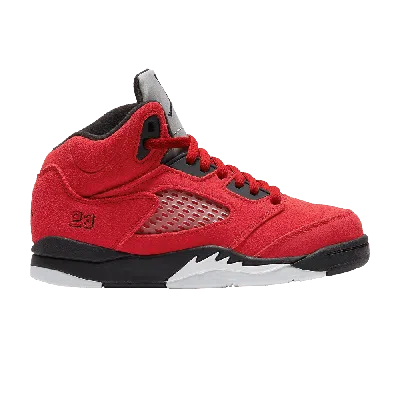 Pre-owned Air Jordan 5 Retro Ps 'raging Bull' 2021 In Red