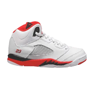 Pre-owned Air Jordan 5 Retro Ps In White