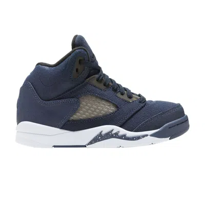Pre-owned Air Jordan 5 Retro Se Ps 'midnight Navy' | Blue | Kid's Size 2.5