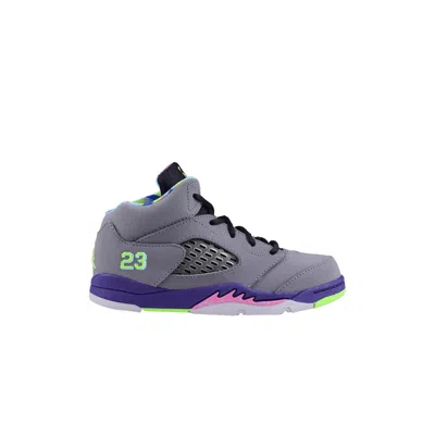 Pre-owned Air Jordan 5 Retro Td 'bel Air' | Grey | Infant Size 5.5 In Gray