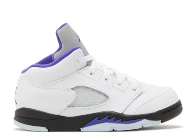 Air Jordan Babies'  5 Retro Td 'concord' In White