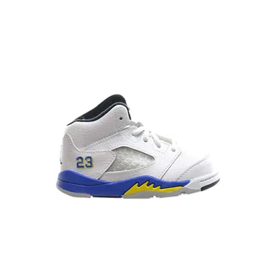 Pre-owned Air Jordan 5 Retro Td 'laney' 2013 | White | Infant Size 4