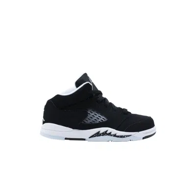 Pre-owned Air Jordan 5 Retro Td 'oreo' 2021 | Black | Infant Size 2