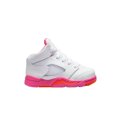 Pre-owned Air Jordan 5 Retro Td 'pinksicle' | White | Infant Size 7