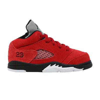 Pre-owned Air Jordan 5 Retro Td 'raging Bull' 2021 | Red | Infant Size 5