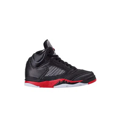 Pre-owned Air Jordan 5 Retro Td 'satin Bred' | Black | Infant Size 6