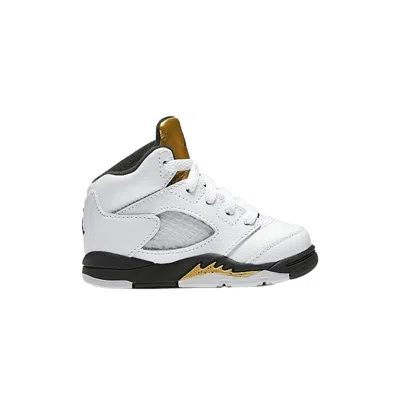 Pre-owned Air Jordan 5 Retro Td | White | Infant Size 6