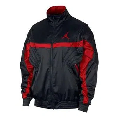 Air Jordan 5 Sportswear Loose Sports Jacket Black In Blue