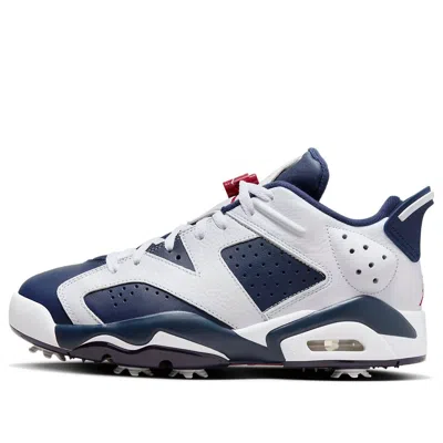 Air Jordan 6 Low Golf 'olympic' In White