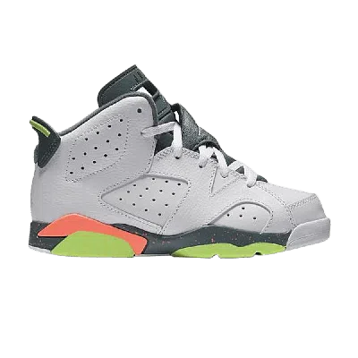 Pre-owned Air Jordan 6 Retro Bp 'bright Mango' In White