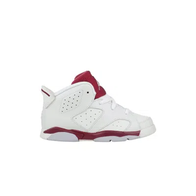 Pre-owned Air Jordan 6 Retro Bt 'maroon' | White | Infant Size 10