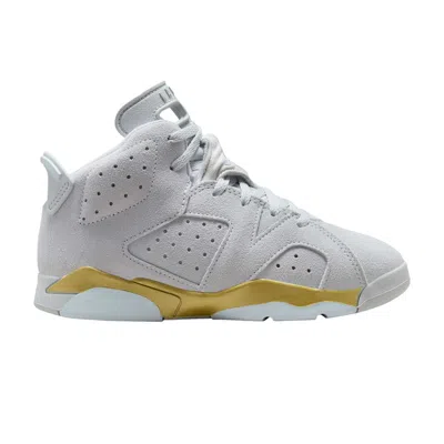 Pre-owned Air Jordan 6 Retro Craft Ps 'pearl' | Grey | Kid's Size 13 In Gray