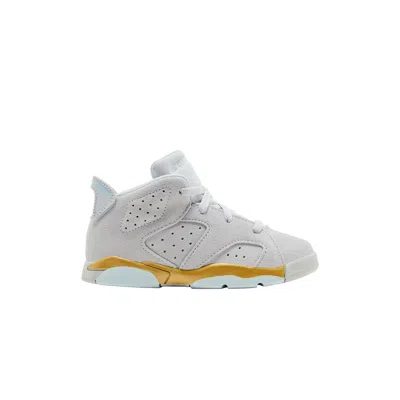 Pre-owned Air Jordan 6 Retro Craft Td 'pearl' | Grey | Infant Size 9 In Gray