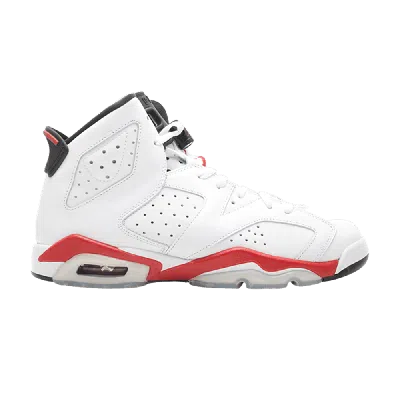 Pre-owned Air Jordan 6 Retro Gs 'bulls' In White