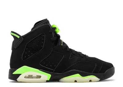 Air Jordan 6 Retro Gs 'electric Green' In Black