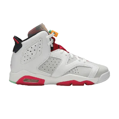 Pre-owned Air Jordan 6 Retro Gs 'hare' In White