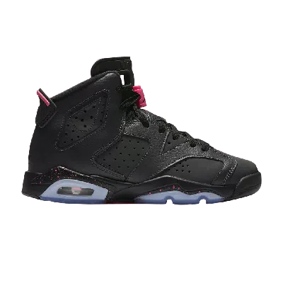 Pre-owned Air Jordan 6 Retro Gs 'hyper Pink' In Black
