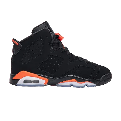 Pre-owned Air Jordan 6 Retro Gs 'infrared' 2019 In Black