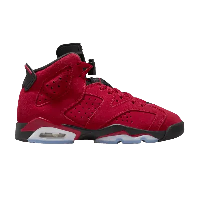 Pre-owned Air Jordan 6 Retro Gs 'toro Bravo' In Red