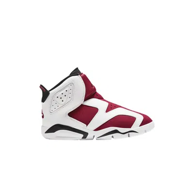 Pre-owned Air Jordan 6 Retro Little Flex Ps 'carmine' | White | Kid's Size 13