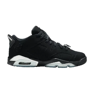 Pre-owned Air Jordan 6 Retro Low Bg 'chrome' In Black