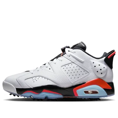Air Jordan 6 Retro Low Golf 'white Infrared' In Gray