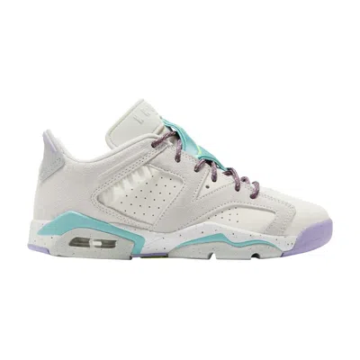 Pre-owned Air Jordan 6 Retro Low Gs 'let's Play' | White | Kid's Size 6.5