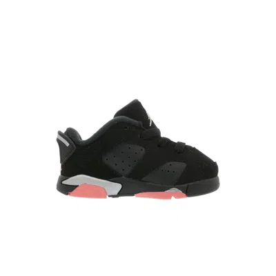 Pre-owned Air Jordan 6 Retro Low Td 'black Sunblush' | Infant Size 3