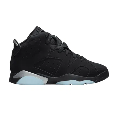 Pre-owned Air Jordan 6 Retro Ps 'chrome' | Black | Kid's Size 11.5