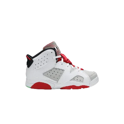 Pre-owned Air Jordan 6 Retro Ps 'hare' In White