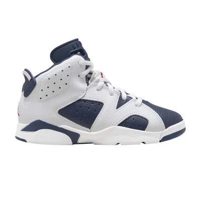 Pre-owned Air Jordan 6 Retro Ps 'olympic' 2024 | White | Kid's Size 1