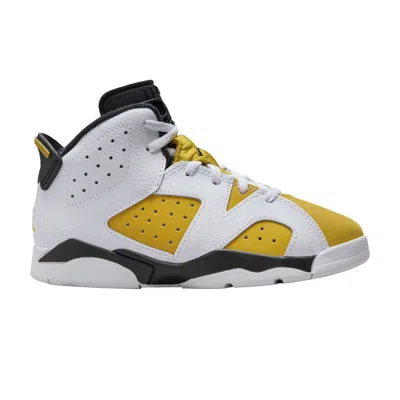 Pre-owned Air Jordan 6 Retro Ps 'yellow Ochre' | Kid's Size 12