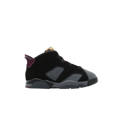 Pre-owned Air Jordan 6 Retro Td 'bordeaux' | Black | Infant Size 9
