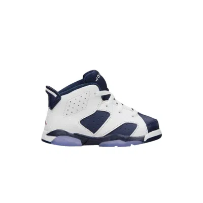 Pre-owned Air Jordan 6 Retro Td 'olympic' 2012 | White | Infant Size 3