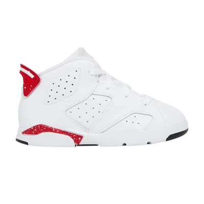 Pre-owned Air Jordan 6 Retro Td 'red Oreo' | White | Infant Size 3