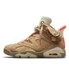 Air Jordan Jordan 6 Retro Travis Scott British Khaki In Brown