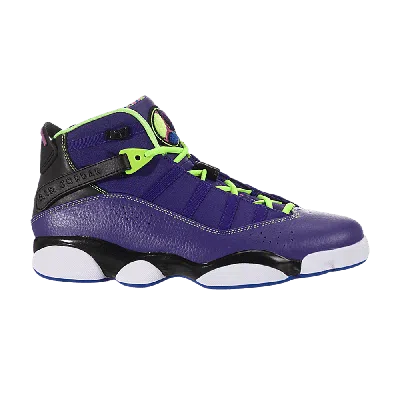 Pre-owned Air Jordan 6 Rings Gs 'court Purple'