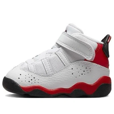 Air Jordan 6 Rings 'white University Red'