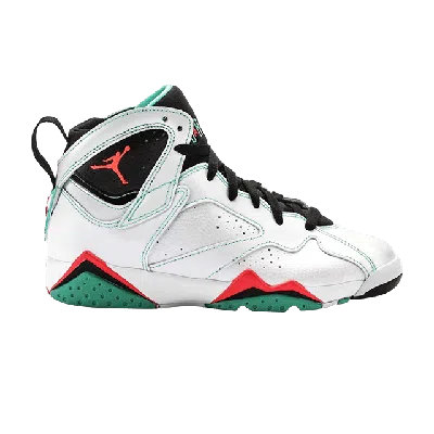 Pre-owned Air Jordan 7 Gs 'verde' In White