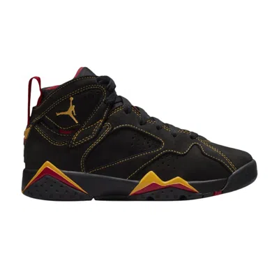 Pre-owned Air Jordan 7 Retro Gs 'citrus' 2022 | Black | Kid's Size 3.5