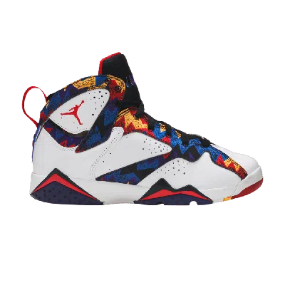 Pre-owned Air Jordan 7 Retro Gs 'sweater' In White