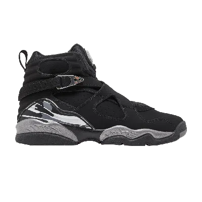 Pre-owned Air Jordan 8 Retro Bg 'chrome' 2015 In Black