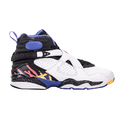 Pre-owned Air Jordan 8 Retro Bg 'three-peat' In White