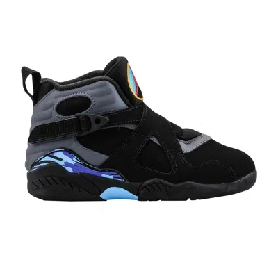 Pre-owned Air Jordan 8 Retro Bp 'aqua' 2015 | Black | Kid's Size 2.5