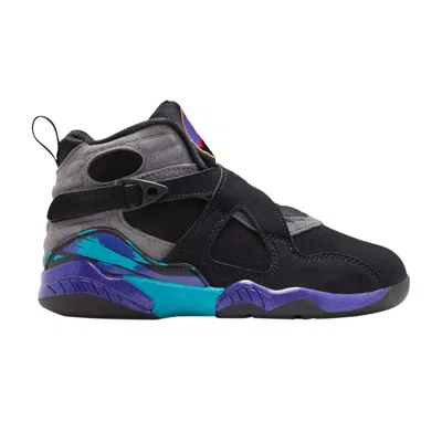Pre-owned Air Jordan 8 Retro Ps 'aqua' 2025 | Black | Kid's Size 12
