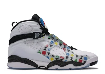 Air Jordan 8 Retro 'quai 54' In White