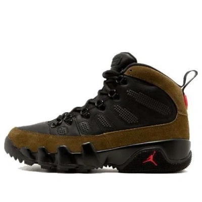 Air Jordan 9 Retro Boot Nrg 'olive' In Brown