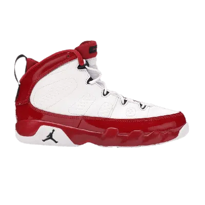 Pre-owned Air Jordan 9 Retro Bp 'gym Red' In White