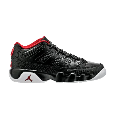 Pre-owned Air Jordan 9 Retro Low Bg 'snakeskin' In Black