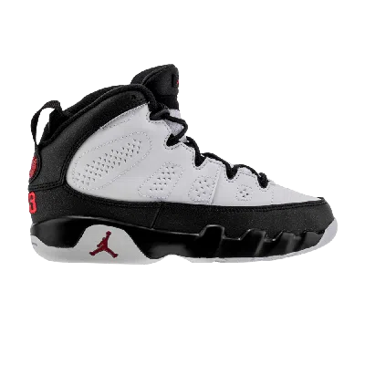 Pre-owned Air Jordan 9 Retro Ps 'white Varsity Red'